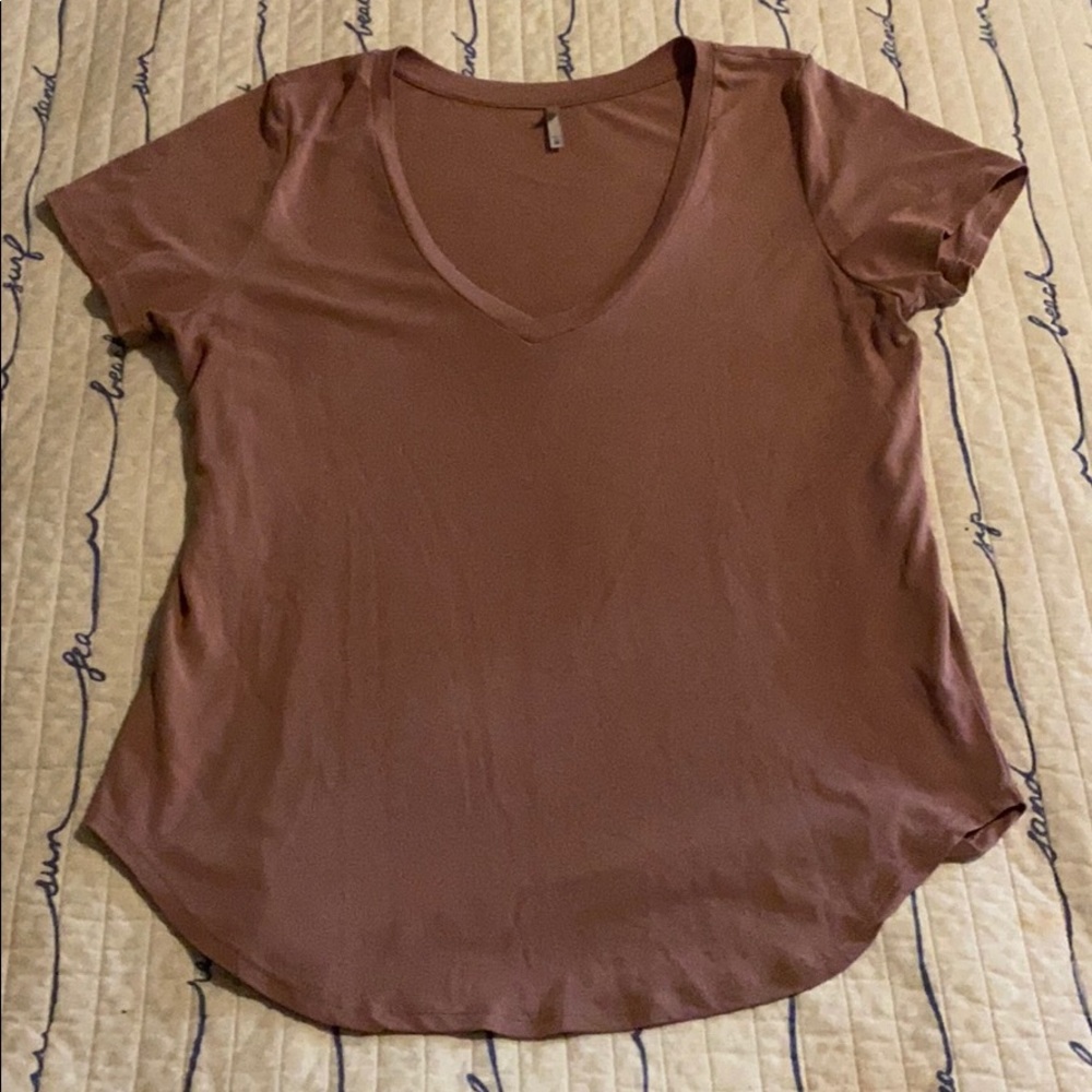 Buckle lavender shirt